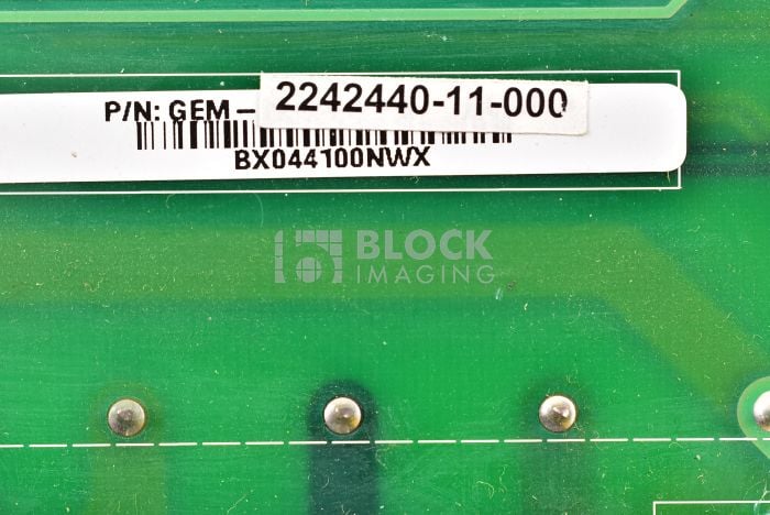 2242440-12 Programmed V2 Rotation Board for GE Rad Room | Block 